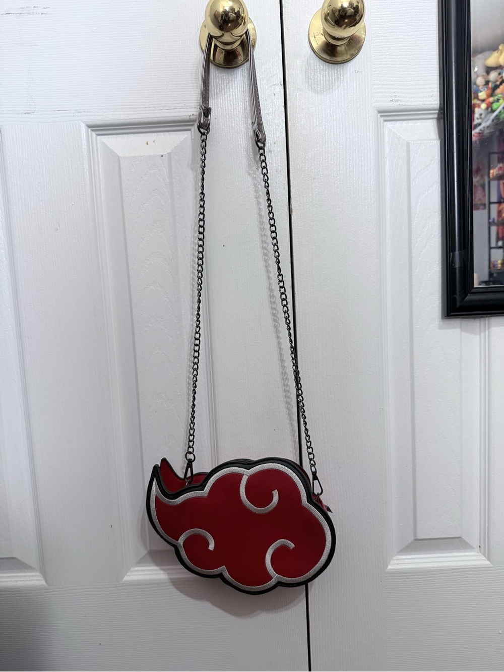 Red Cloud Crossbody Shoulder Bag